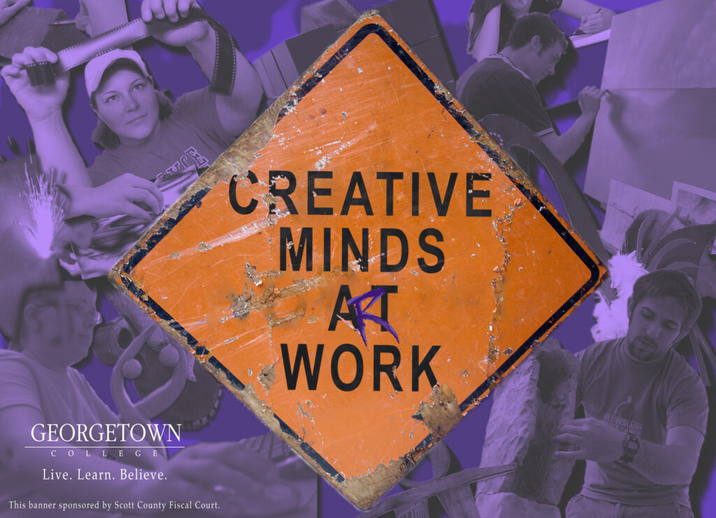 Creative Minds Art Work Building Banner